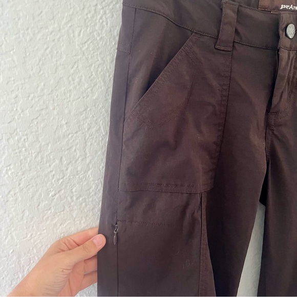 Prana Brown Monarch Convertible Hiking Pants Dark Brown Size 4 - Picture 6 of 16
